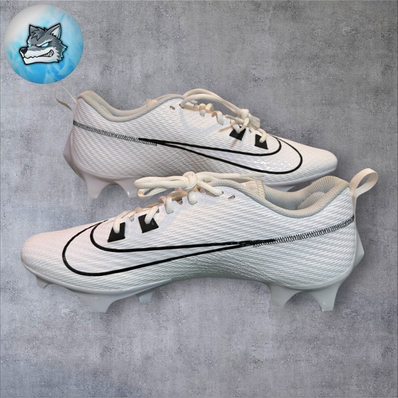 Nike Men\'s 12.5 WIDE VAPOR EDGE SPEED 360 2 TB Football Cleats White FN7763-106 main image 4